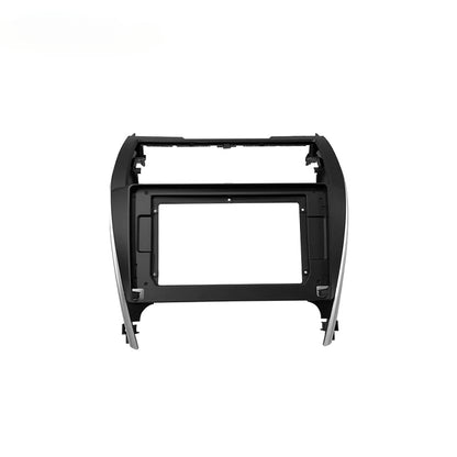 2 Din Car radio 9'' Face Frame For Toyota Camry USA Mid-east 2012 2014 Center Control  Fascia Stereo Panel Dash Kit