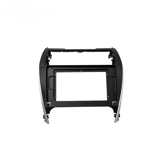 2 Din Car radio 9'' Face Frame For Toyota Camry USA Mid-east 2012 2014 Center Control  Fascia Stereo Panel Dash Kit