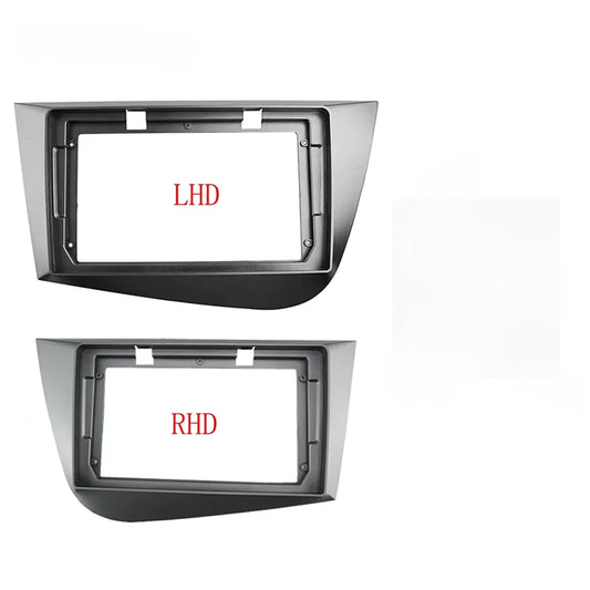 2 DIN Car Radio For Seat Leon 2 MK2 2005 2012 RHD LHD Android 2 Din dvd gps Stereo Mounting Bezel Faceplate Frame Kit