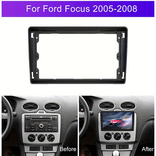 CAR RADIO Fascia Fit for FORD FOCUS 2005-2008 Stereo DVD Player Install Surround Trim Panel Kit Face Plate