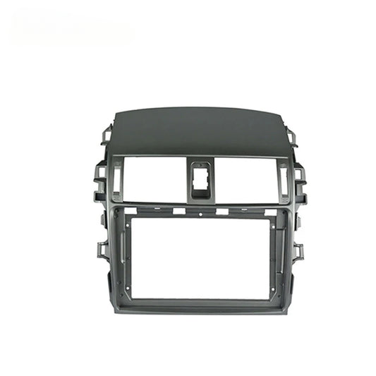 9 inch Android car audio radio frame fascia for Toyota Corolla 2008 2din dvd dash mount kit panel wire cable adapter