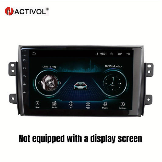 9 Inch Car Radio Fascia Frame - Durable ABS Plastic Stereo DVD Player Surround Trim Panel for Suzuki SX4, for FIAT SEDICI - Easy Installation, No Battery Required, Car Radio Accessories