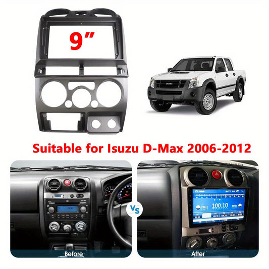 Car Radio Frame for ISUZU D MAX for MU-7 for COLORADO 2006-2012 CAR Stereo Panel Face Plate
