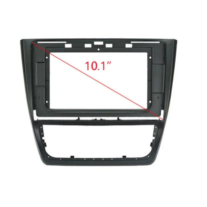 2 Din Car Radio Fascia frame for Skoda Yeti 5L 2009 2014 car Radio Panel Dash Kit Installation Frame Trim Bezel