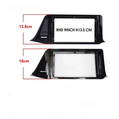 9 Inch 10Inch Car Frame Fascia auto frame For Toyota CHR C-HR 2016 RHD Android Radio Dash Fitting Panel Kit