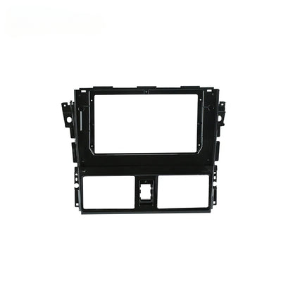 2 Din Car radio 9'' Face Frame For Toyota Yaris VIOS 2013 2016 Center Control Dashboard Fascia Stereo Panel Dash Kit
