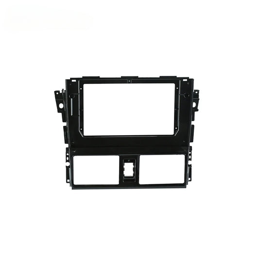 2 Din Car radio 9'' Face Frame For Toyota Yaris VIOS 2013 2016 Center Control Dashboard Fascia Stereo Panel Dash Kit