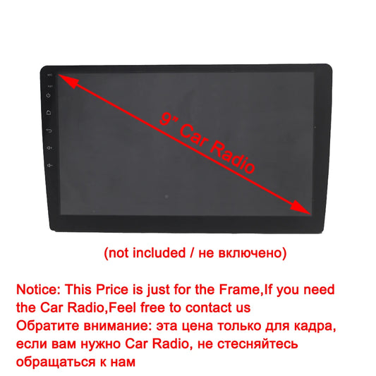 2 Din Car Radio Fascia frame for Suzuki Swift Ertiga 2005-2016 Car radio Panel Dash Kit Installation Frame