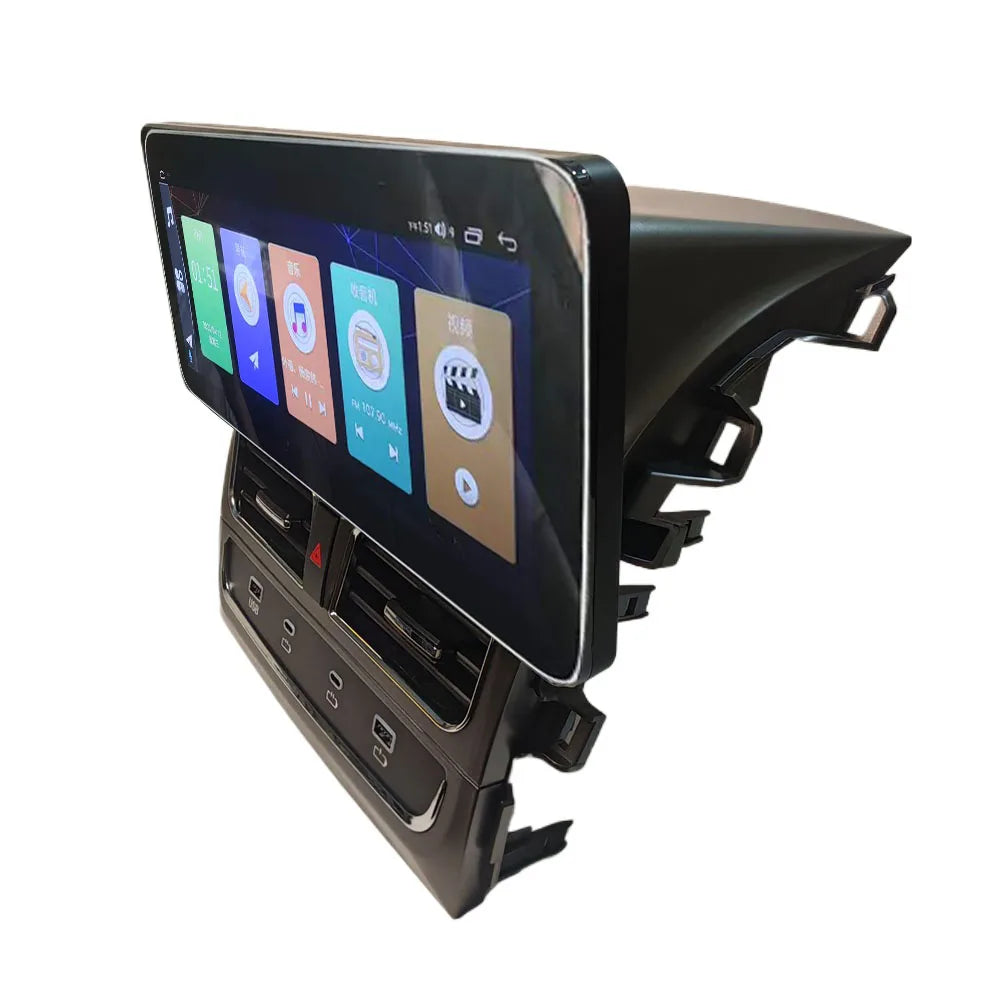 12.3inch Android car radio frame For TOYOTA Corolla 2008-2012 auto video fascia Panel Dashboard Harness Adapter fast charging