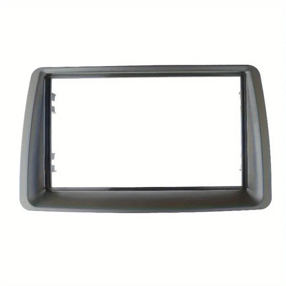 Double 2 Din Fascia for FIAT Panda (169) 2003-2012: Radio CD DVD Stereo Panel Dash Mount Installation Trim Kit Frame Plate Bezel