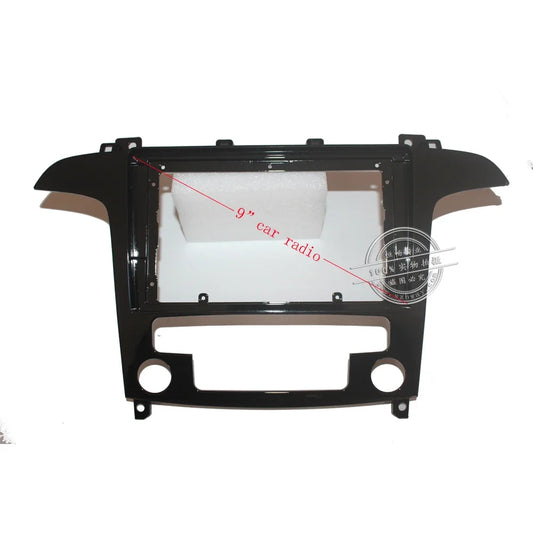 2 din Car radio Center Stereo Audio Radio DVD GPS Plate Panel Frame Fascia Replacement For Ford S-Max s max 2007-2008 Dash Kit