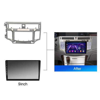 10.1 Inch Car Radio Fascia ForToyota Avalon 2008-2012 Android GPS  Player Casing Frame 2 Din Head Unit Dash Cover Panel