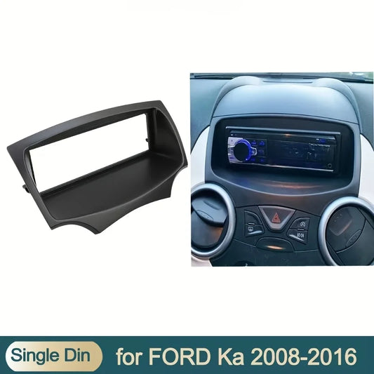 One Din Fascias for FORD KA 2008-2016 CD DVD Panel Dash Mounting Refitting Installation Trim Kits Face Frame Bezel Fascias