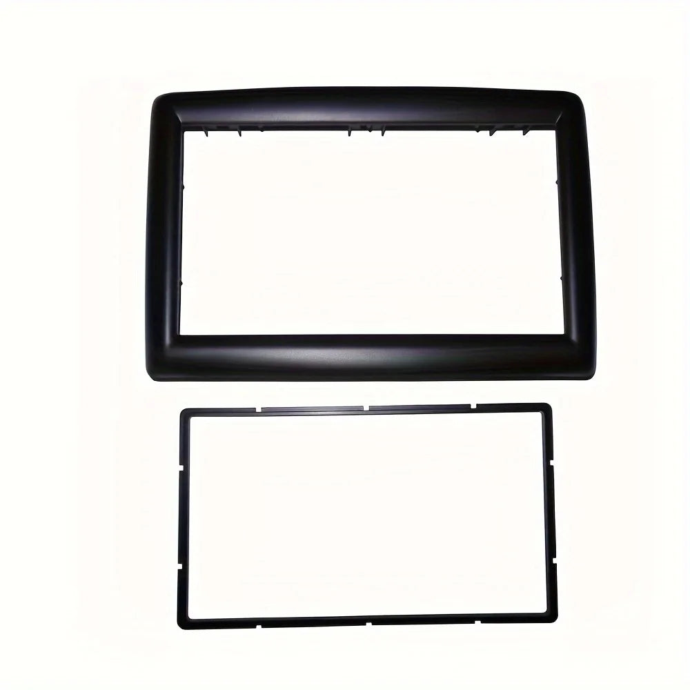 Double 2 Din Radio Fascia for Renault for Megane 2 2002-2009 Stereo Panel Dash Kit Refitting Installation Trim Face Frame Bezel