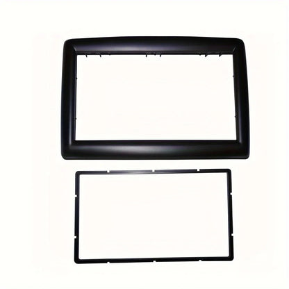 Double 2 Din Radio Fascia for Renault for Megane 2 2002-2009 Stereo Panel Dash Kit Refitting Installation Trim Face Frame Bezel