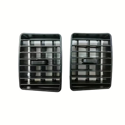 Car Air Conditioning Air Vent Outlet Panel Grille Cover Frame Fascia Replacement For Corolla EX E120 Air Grille Black/Brown