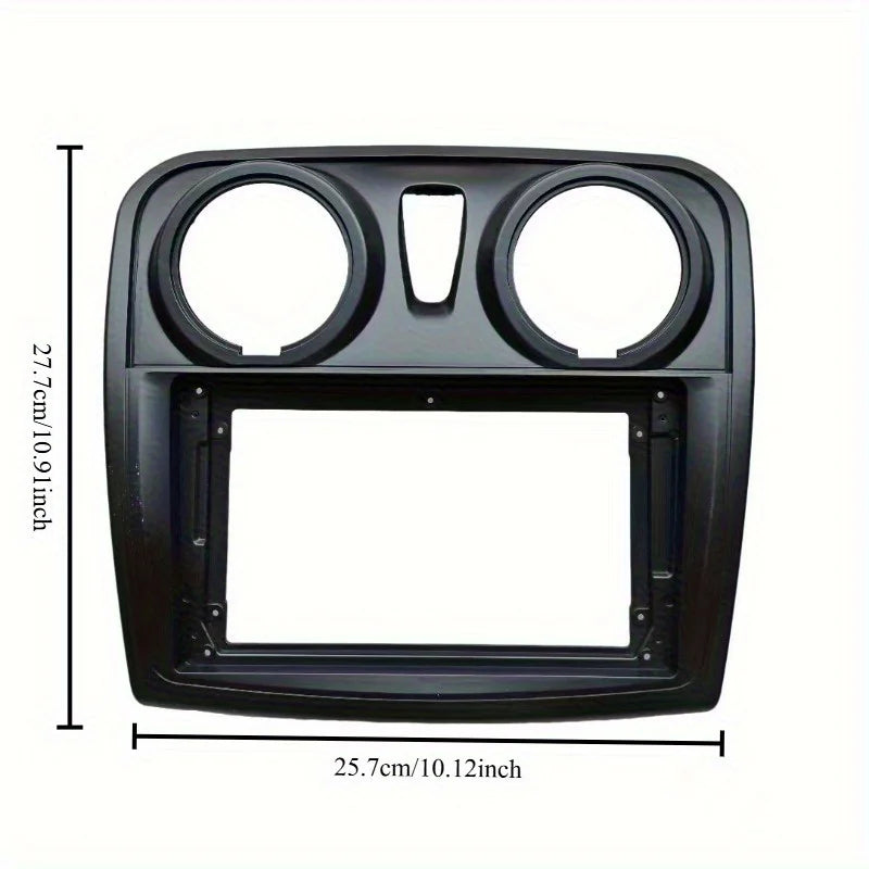 2 Din 9 Inch Car Radio Fascias for Dacia Sandero Symbol Stepway 2014+ Dashboard Frame Installation DVD Gps Mp5 Multimedia Player