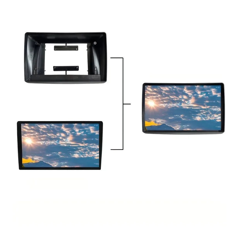 FOR 2001-2010 RENAULT TRAFIC For 2006-2010 OPEL VIVARO For 2006-2014 NISSAN PRIMASTAR 10.1INCH Radio Android stereo frame