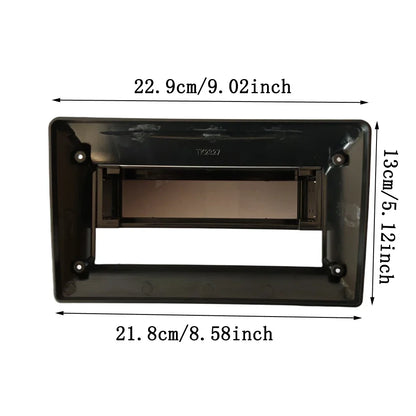 1 Din 9 10 inch Universal Car Stereo Radio fascia Touch Screen Autoradio Car MP5 Player Frame Plate Adapter Navigation Panel
