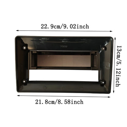 1 Din 9 10 inch Universal Car Stereo Radio fascia Touch Screen Autoradio Car MP5 Player Frame Plate Adapter Navigation Panel