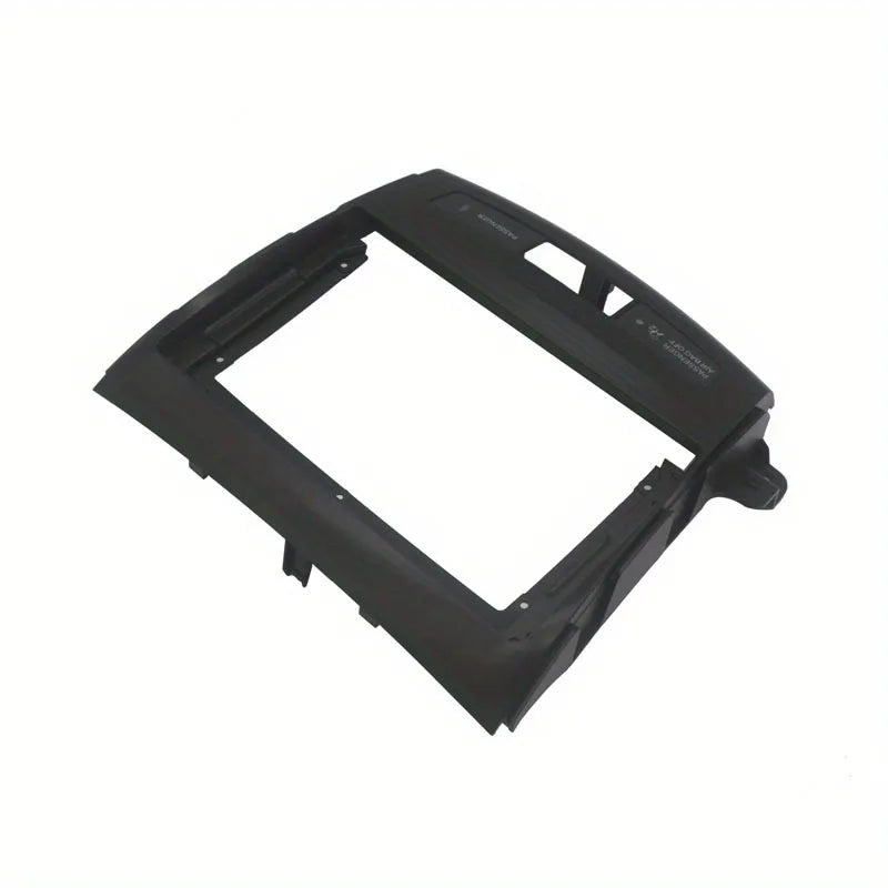 Car Radio Fascia for MITSUBISHI Outlander XL 9-Inch Dashboard Frame Plastic Panel Mounting Kit, Without Battery