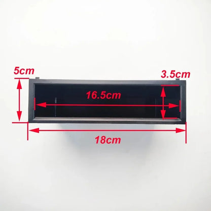 1 Din Car Radio Pocket CD Box Dashboard Frame Case Single Din Dashboard Storage Box Organizer For Toyota Car Accessories