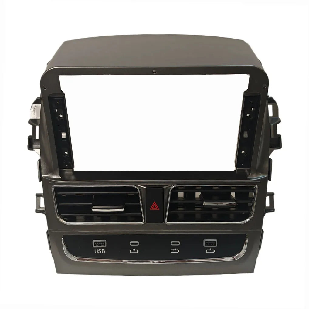 12.3inch Android car radio frame For TOYOTA Corolla 2008-2012 auto video fascia Panel Dashboard Harness Adapter fast charging