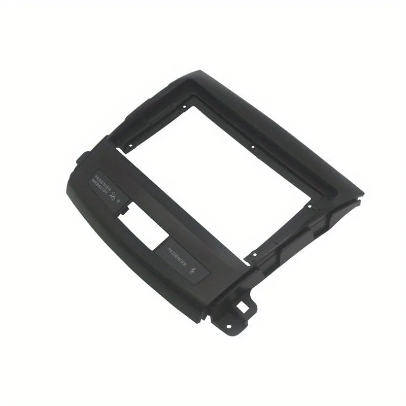Car Radio Fascia for MITSUBISHI Outlander XL 9-Inch Dashboard Frame Plastic Panel Mounting Kit, Without Battery