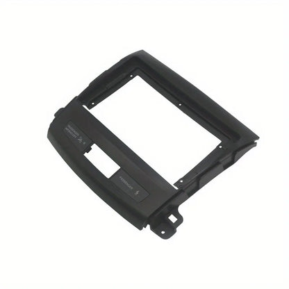 Car Radio Fascia for MITSUBISHI Outlander XL 9-Inch Dashboard Frame Plastic Panel Mounting Kit, Without Battery