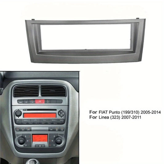 1Din Car Radio Fascia for FIAT PUNTO LINEA 2005 2006 2007 Stereo Install Dash Kit DVD Frame CD Trim Bezel Panel