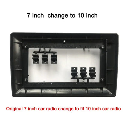 9 10 inch to 7, 9 to 10 inch car radio frame car radio switch frame suitable for all auto models car radio fascia convert frame