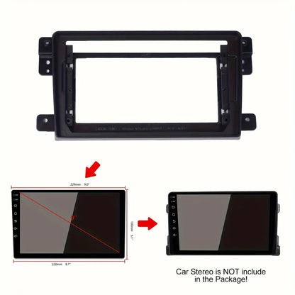 For Suzuki Grand Vitara 2005-2017 9Inch Car Radio Frame Dash Mount Kit Stereo GPS DVD Player Install Panel Adapter Fascia