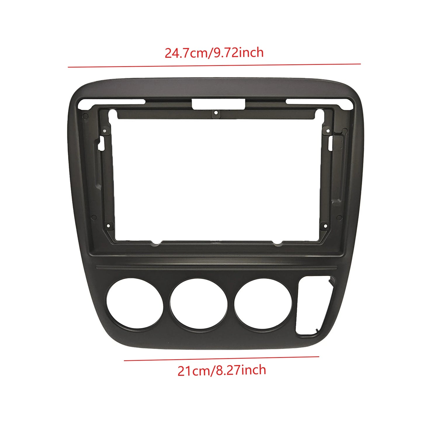 Car Radio Frame Fit for the 1998 for Honda CRV Android navigation frame 9inch Frame Fascias panel kit