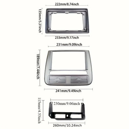 9 inch Car Radio Fascia Fit for Fiat Grand Punto 2005-2009 for LINEA 2007-2014 Left Hand Wheel dash kit for android car radio