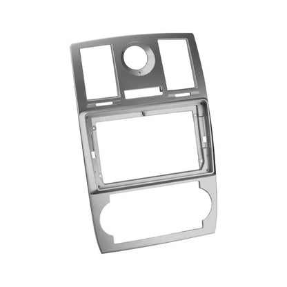 9-Inch Car Audio Fascia Frame Stereo for Chrysler 300C 2005-2007- 2Din Dash Fitting Panel Kit Without Battery Frame Fascias
