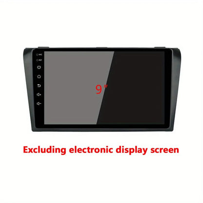 22.86 cm 2 Din Car Radio Fascias, with Frame for AXELA, for MAZDA 3 2004-2009, for GPS DVD Bezel Installation, Without Battery
