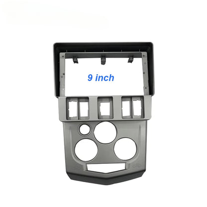 Android car audio radio frame fascia for Renault Logan 2004 2009 2din dash mount Fascia Stereo Panel Frame