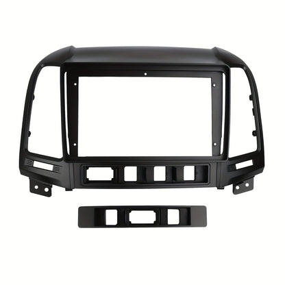 9 inch Car Radio Frame Fascia For HYUNDAI SANTAFE 2006-2012 Left Hand Drive auto Dash Trim Kits Panel car Radio Multimedia Dash Kit frame