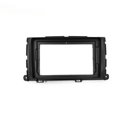 2 din Car DVD Stereo Radio Fascia Dash Panel 2 Frame Trim Kit Fit for Toyota Sienna 2009 2014