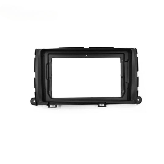 2 din Car DVD Stereo Radio Fascia Dash Panel 2 Frame Trim Kit Fit for Toyota Sienna 2009 2014