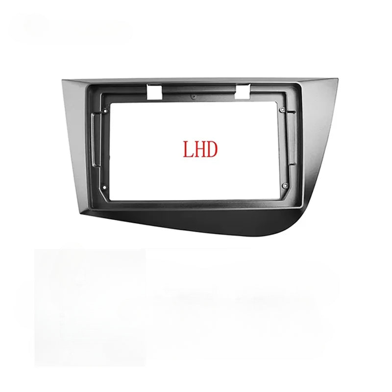 2 DIN Car Radio For Seat Leon 2 MK2 2005 2012 RHD LHD Android 2 Din dvd gps Stereo Mounting Bezel Faceplate Frame Kit