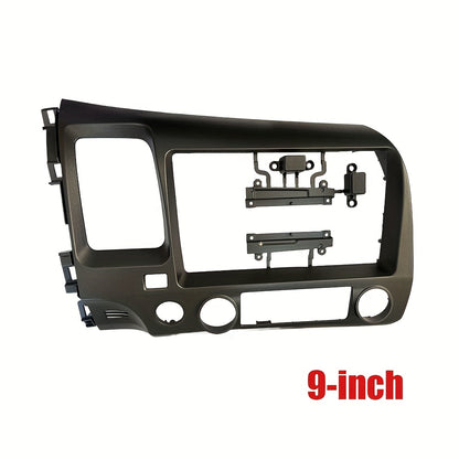 9 inch Car Radio Frame Fascia For Honda Civic 2006-2011 auto Dash Trim Kits Panel car Radio Multimedia Dash Kit frame