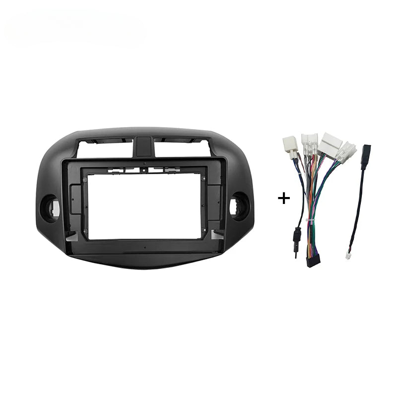 10.1 Inch Car Radio Fascia For Toyota RAV 4 RAV4 2005 2013  GPS MP5 Player Casing Frame 2 Din Head Unit Dash Cover Panel
