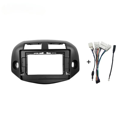 10.1 Inch Car Radio Fascia For Toyota RAV 4 RAV4 2005 2013  GPS MP5 Player Casing Frame 2 Din Head Unit Dash Cover Panel