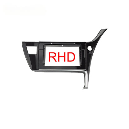 Car Radio For Toyota corolla 2017 2019  Android 2 Din dvd gps Stereo Mounting Bezel Faceplate Frame Kit