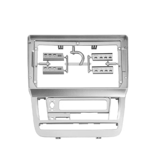 9 inch Android car audio radio frame fascia for Toyota Alphard 2002 2011 2din dvd dash mount kit panel wire cable