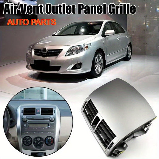 AC vent for Toyota Corolla 2008-2013 Premium Air Vent Premium ABS Center Dash Air Vent Panel for toytoa Corolla 2008-2013 air grill